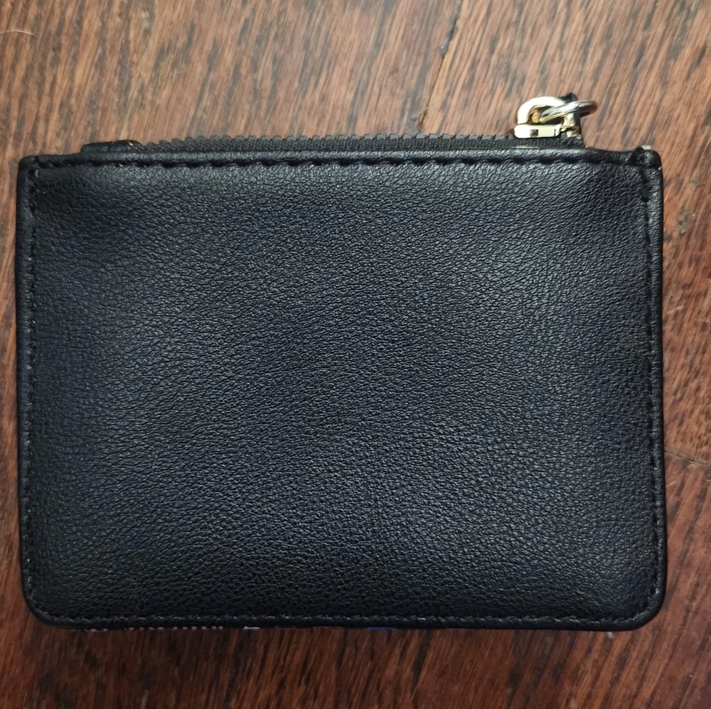Juicy Couture Black Wallet Coin Purse with Multicolor Logo NWOT - Picture 4 of 4